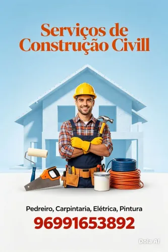 Trabalho na área construção civil 