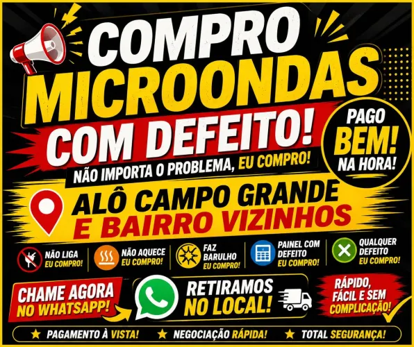 Microondas com Defeito 