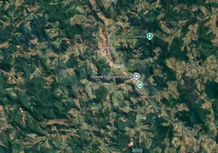COLUNA/MG  Terreno rural com 16.94 hectares no Ribeirão do Japão