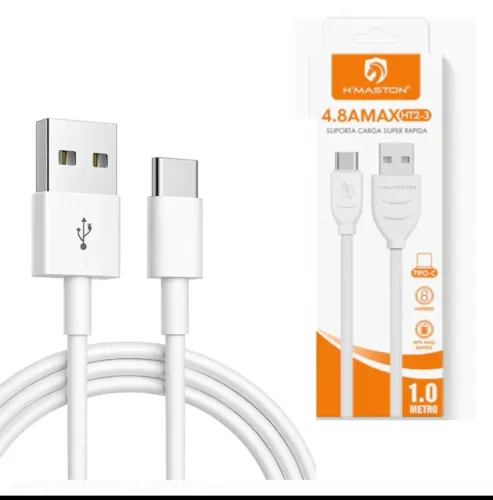 Cabo Carregador Rápido USB Para USB C 1 Metro U / UNICA