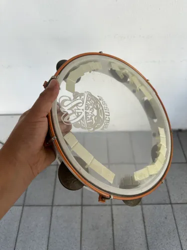 Pandeiro GS 11 polegadas profissional excelente sonoridade e leve
