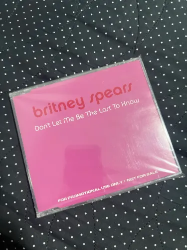 Britney Spears - Promocional Dont Let me Be The Last To Know