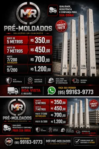 POSTES DE ENERGIA PRA RESIDÊNCIA