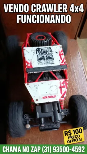 Vendo carrinho de controle remoto off-road
