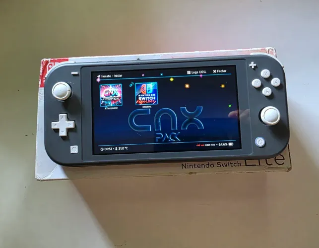 Nintendo Switch LITE DESBLOQUEADO