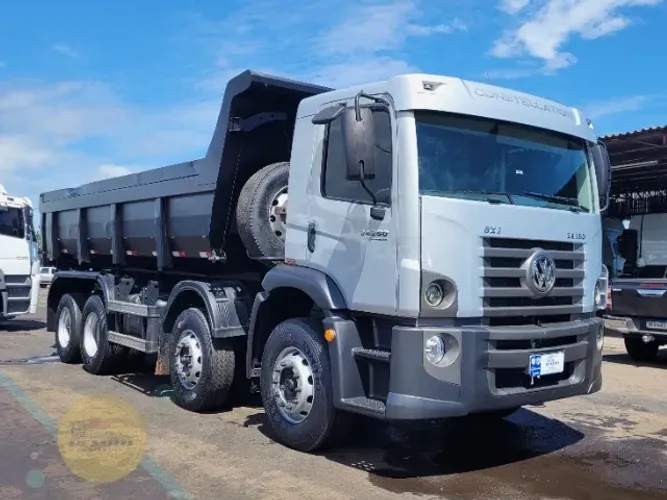 Volkswagen 24.280 8x2 Ano 2012/12 Manual Na Caçamba