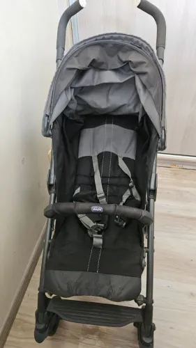 Carrinho de Passeio Lite WAY Basic 2 - Coal - Chicco + Capa