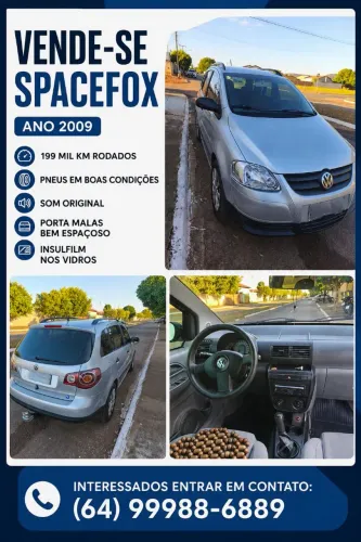 Volkswagen Spacefox 1.6/ 1.6 Trend Total Flex 8V 5P 2009