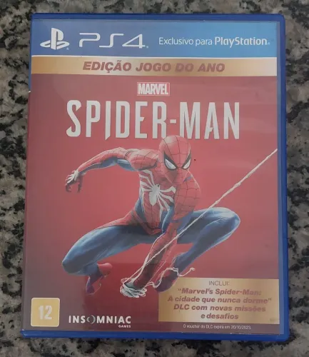 SPIDERMAN PS4 MIDIA FÍSICA USADO