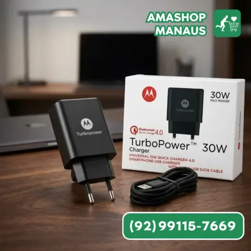 Carregador Motorola V8 Micro Usb Parede Turbo
