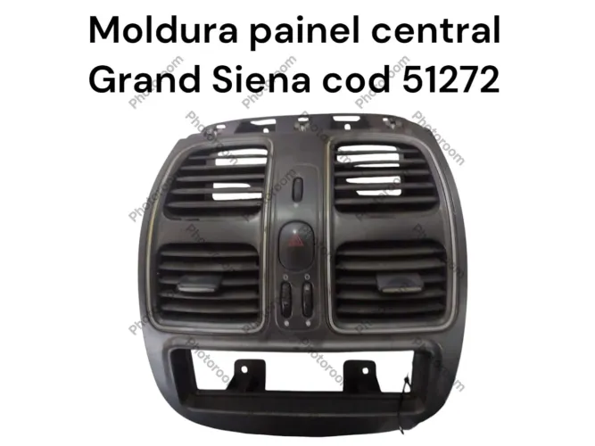 Moldura painel central fiat Grand Siena 