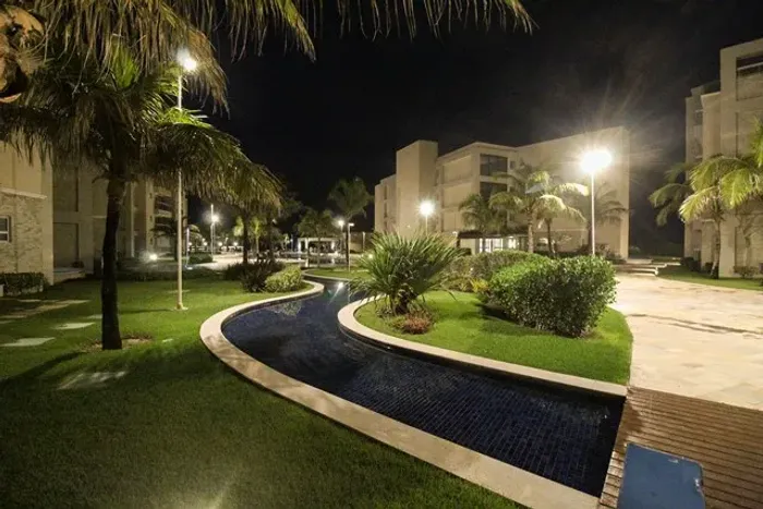 Riviera Beach Place Golf Residence! Excelente apartamento, todo mobiliado com 3 quartos se