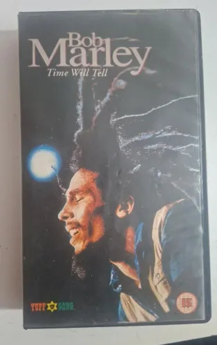Fita VHS Bob Marley - Time Will Tell edição Tuff Gong 1992 original