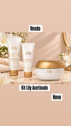 Vendo Kit Lily Acetinado 