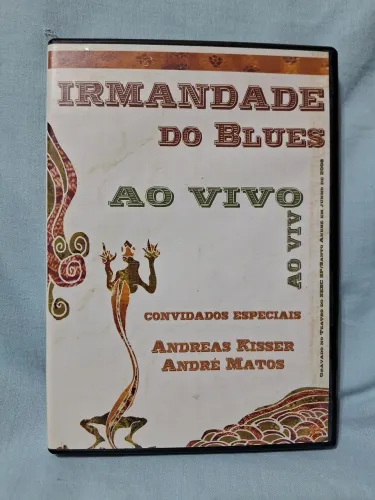 Irmandade do Blues - Ao vivo - dvd raro original  com part Andreas Kisser e André Matos  