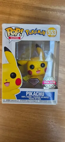 Funko pikashu picachu série especial Diamond