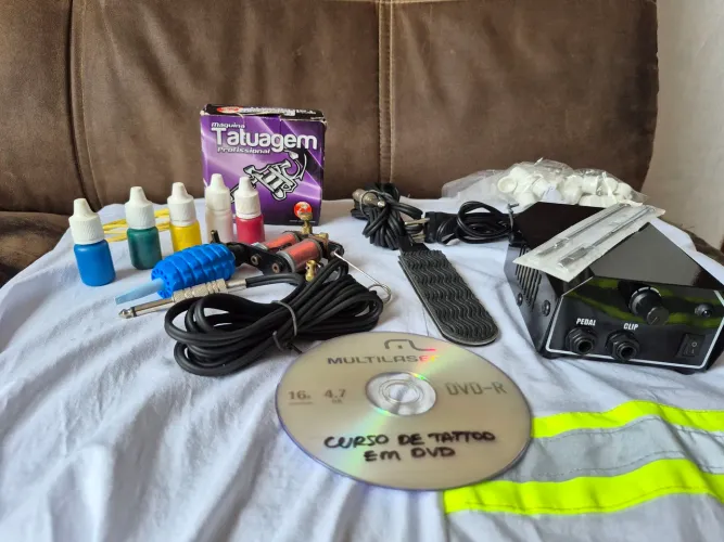 Kit de tatuagem 