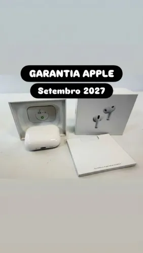 AirPods Pro 3 | Garantia Apple 2027 | Completo + Case de Proteção