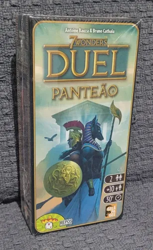 7 wonders duel Panteão - lacrado Galápagos jogo de tabuleiro
