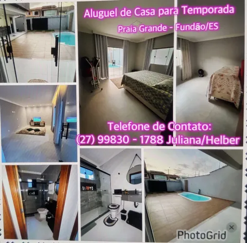 Casa Temporada Praia Grande-Fundão ES