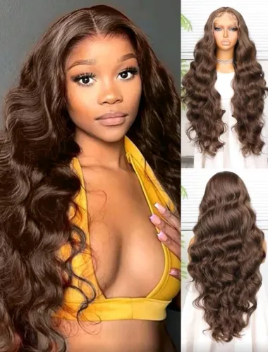 LACE FRONT CASTANHO 