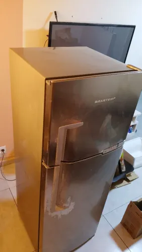 Geladeira brastemp clean dúplex frost free 380 litros