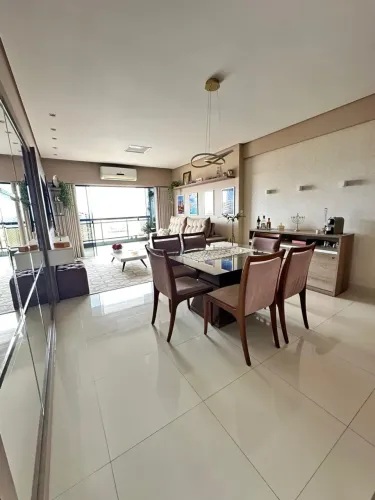 VILLAGE VIP | 127M², 3 SUÍTES, 2 VAGAS DE GARAGEM, ANDAR ALTO.MOBILIADO