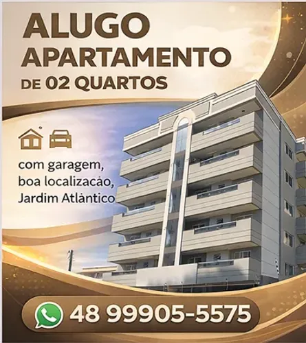 PROMOÇÃO!!! LOCAÇÃO ALUGUEL APARTAMENTO 2 QUARTOS JARDIM ATLÂNTICO FLORIANÓPOLIS FLORIPA