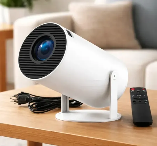 Projetor inteligente Hy 300 branco