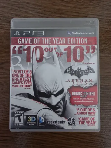 Batman Arkham City GOTY PS3