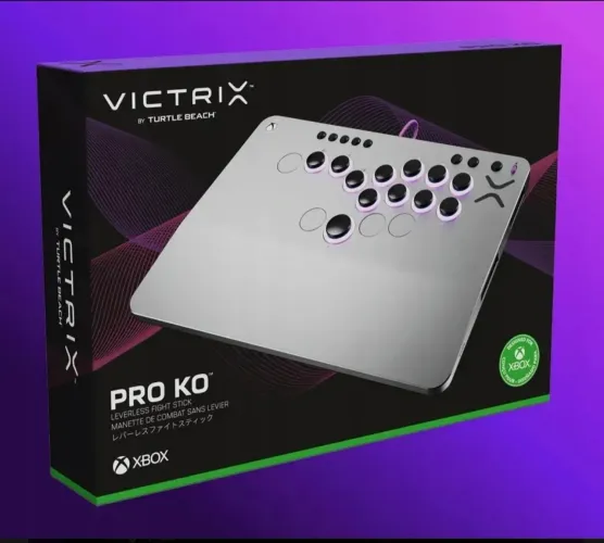 Hitbox Turtle Beach Vixtrix Pro KO Séries X/S ,Xbox One, PC ( usado Estado De Novo)