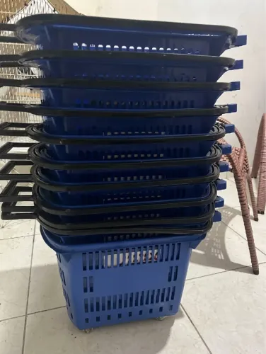 10 Carrinho compras Extra Grande 40l Supermercado