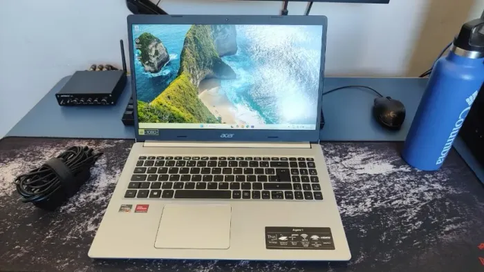 Notebook Acer Ryzen 7 + 8 Gb ram + 480 Gb SSD