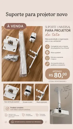 Suporte de projetor universal