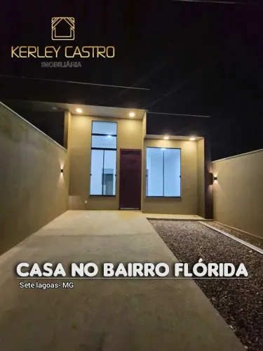 Vendo excelente casa no bairro flórida - Sete Lagoas, MG!