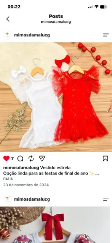 Vestido festa menina TAM 3 /4