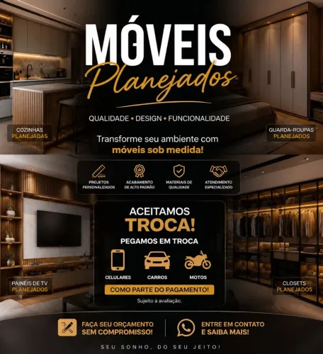 Móveis planejados 