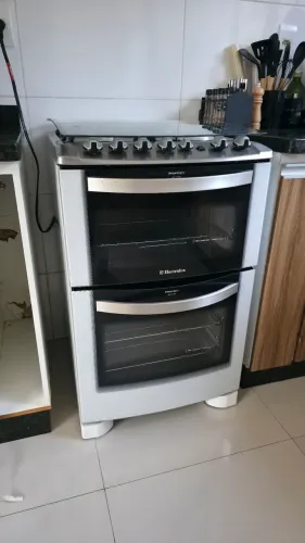 FOGÃO ELECTROLUX 4 BOCAS FORNO DUPLO