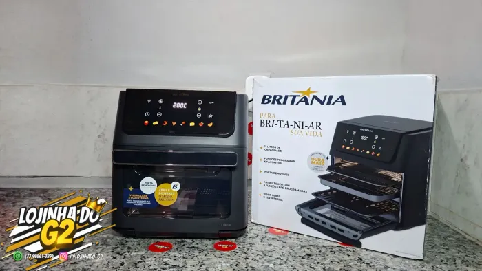 AIR FRYER FORNO BRITÂNIA 11L *NOVA*