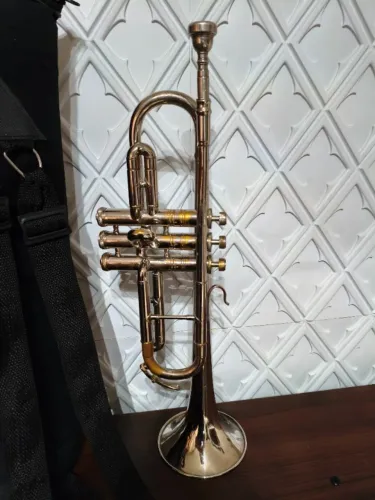 Trompete Em Dó Armando Weingrill Níquel Original Nacional