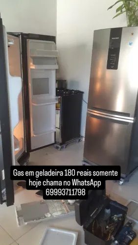 Arrumo geladeira a domicílio