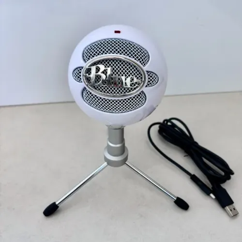 microfone condensador usb blue snowball ice
