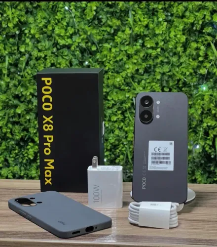 Xiaomi Poco X8 Pro Max 512 GB Preto
