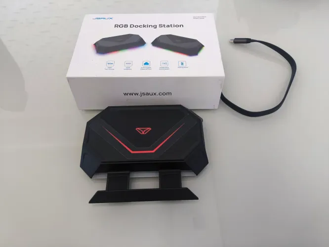Dock station jsaux com RGB top!!!