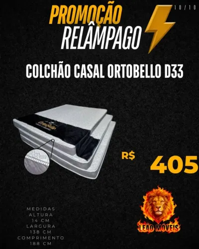 Colchão casal d33