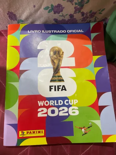 Álbum da copa 2026 capa mole