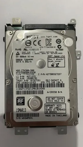 HDD 500GB DE NOTEBOOK