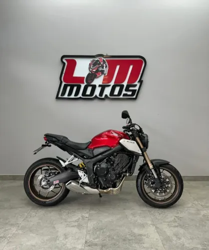 2021 - Honda CB 650 R - Km; 24.529