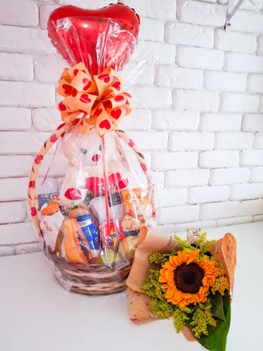 Cestas com Flores - Fazemos Entregas 