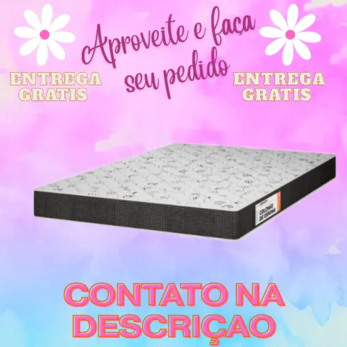 Colchão D20 Casal Confortex Muitos Modelos de Móveis-Entrega Grátis -Paga ao Motorista